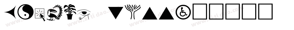 Itikaf FREE字体转换
